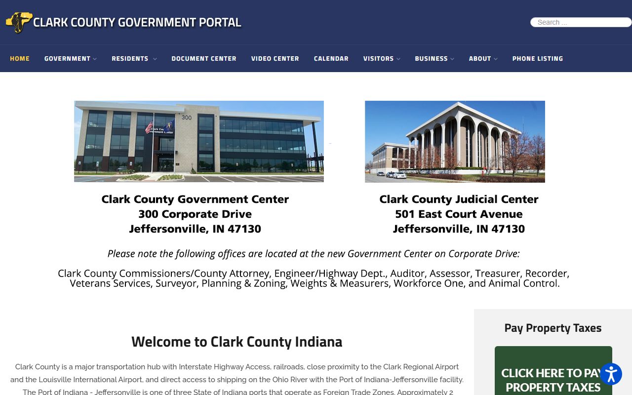 Clark County resource links for criminal history searches